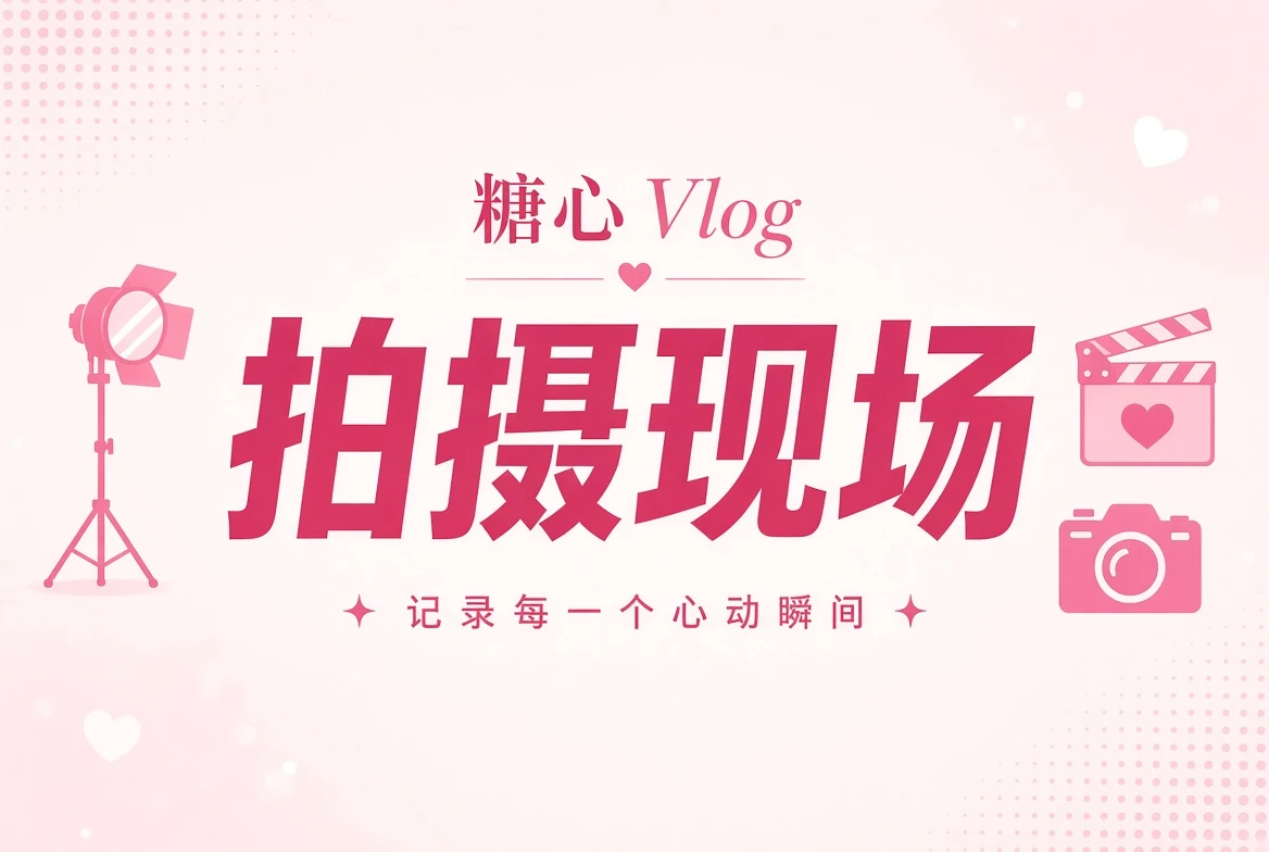 糖心Vlog片场簿主题画面